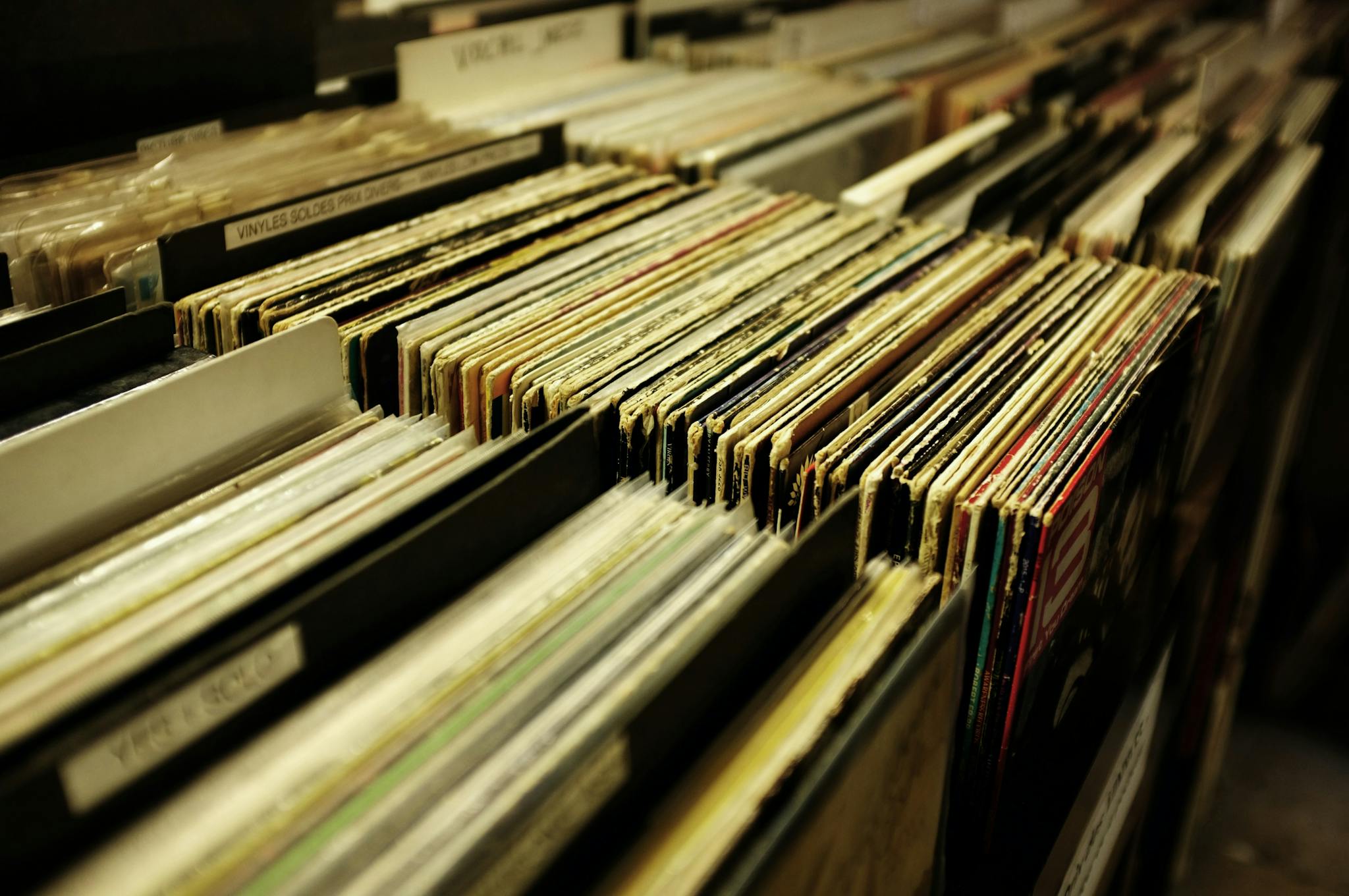 sampling vinyl records for hip hop