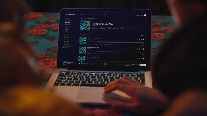 Tracklib product screenshot