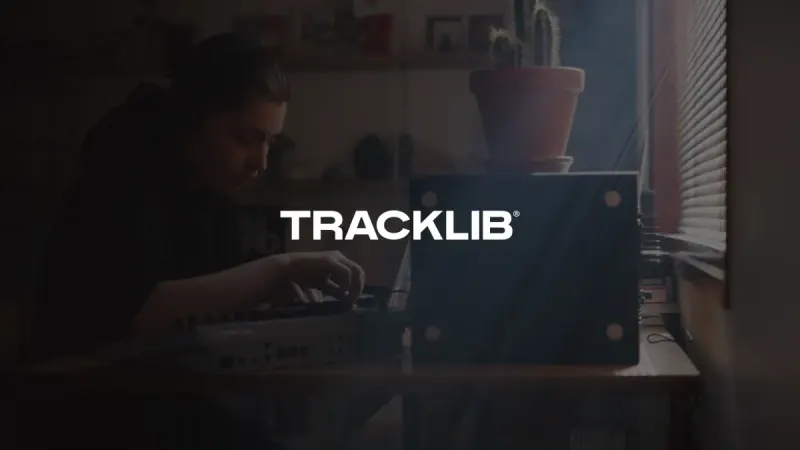 Tracklib brand visual